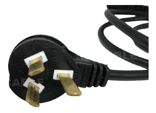 Cable Power Alimentación Computación 3 Metros 3x1mm Interloc