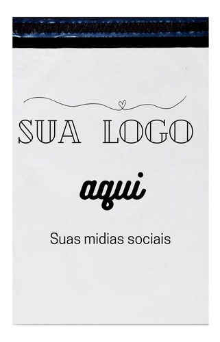 Envelope De Segurança Personalizado Com Logomarca 19x25 250