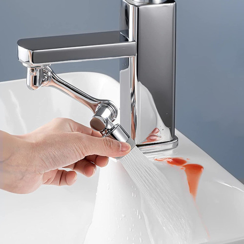 Adaptador De Grifo De Boquilla De Agua Con Extensor Giratori
