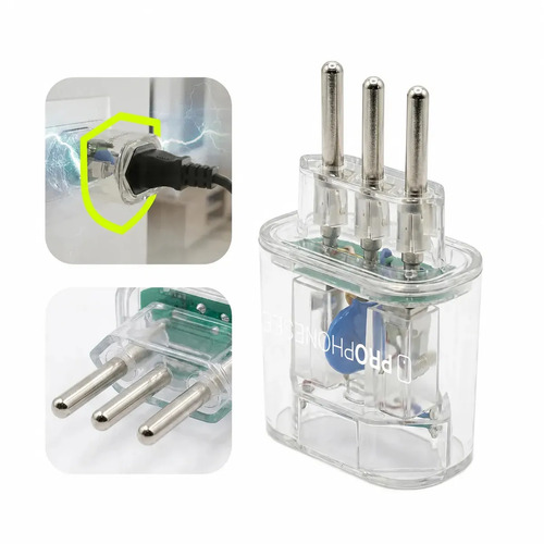 Protetor Contra Surtos Elétricos E Queda De Energia C Chip Dps Eletrônico Prote Raio E Surto 20 Amperes Pocket Bivolt 110/220V Anti Raios...