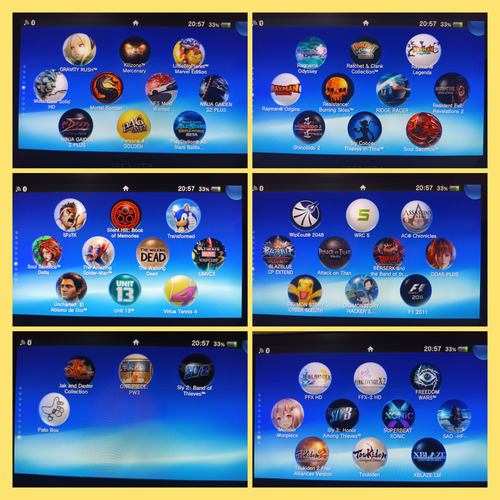 Ps Vita Liberada Modelo Oled Con 256gb De Memoria Usada (Usado)