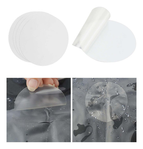 4 Parche De Reparación De Tpu Transparente, Kit De 5 Piezas