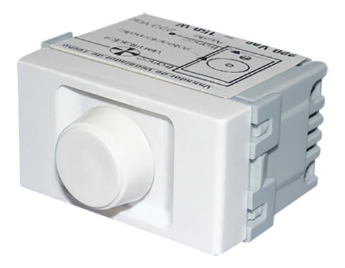 Modulo Dimmer Variador De Ventilador Blanco Jeluz 10067/2