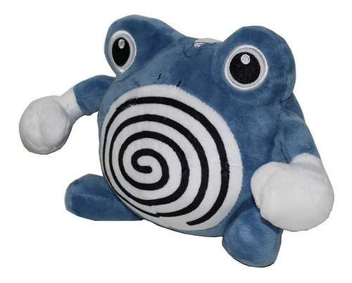 Imagem 6 de 6 de Pelucia Pokemon Poliwhirl Licenciado Importada 17 Cm