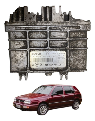 Modulo Central Injecao Vw Golf Gl 1.8 Ap 1995 1997 Usado