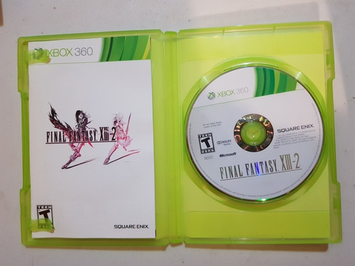Final Fantasy Xiii-2 Episode I Novella In Pack Xbox 360 (Usado)
