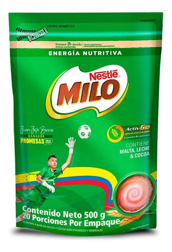 Milo Bebida Refrescante En Polvo Colombiana 550gm