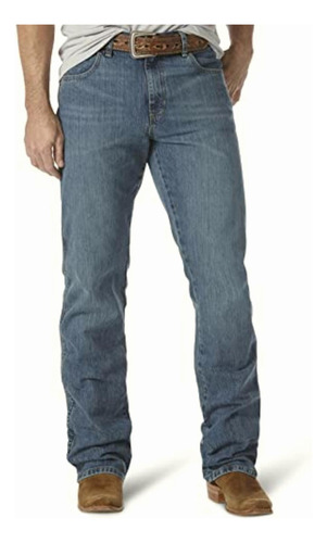 Wrangler Retro Jeans Para Hombre, Worn In, 38w X 36l