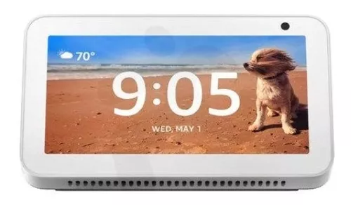 Echo Show 5 1st Gen con asistente virtual Alexa, pantalla integrada  de 5.5 sandstone 110V/240V