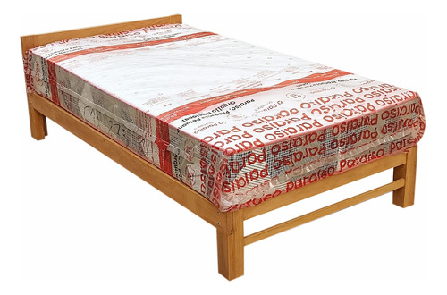 Cama Plaza Y Media,madera Capirona,modelo 601