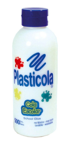Imagen 1 de 1 de Adhesivo Vinilico Plasticola X500 Gr Pack  X2 Unidades