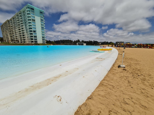 Departamento En Condominio Laguna Bahía Algarrobo Piso 1