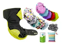 Comprar Pañales Ecológicos Interior Bambú Reutilizables Kit Basico