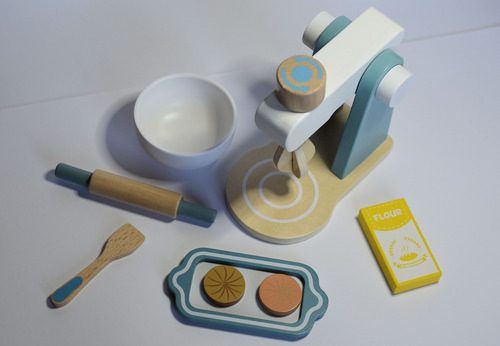 Batidora Juguete De Madera Juego De Imitación Cocina