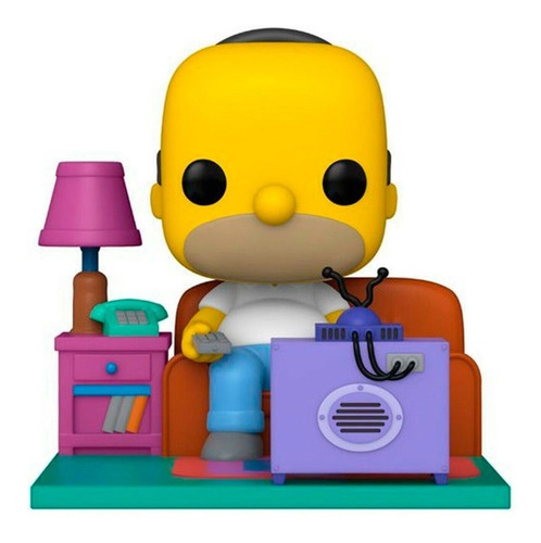Homero Simpson En El Sofá Funko Pop Deluxe Los Simpsons 909