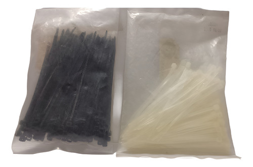 Tie Wrap Tirras 325 (10cm X 2,5mm) (2 Empaques De 100 Und)