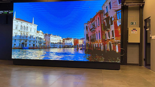 Painel Letreiro Rgb P5 Externo 100x60 Imagem E Vídeo Wi-fi