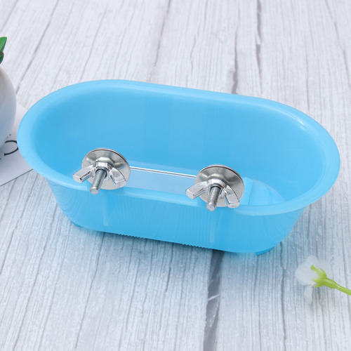 Bañera De Juguete Para Loros, Piscina Para Pájaros, Bañera C