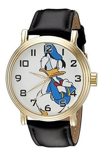 Reloj Disney Para Hombre W002332 Donald Duck De Cuarzo