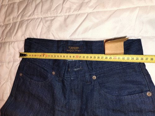 Jeans Wanama Talle 38 No Es Elastizado Pero Algo Cede. (Usado)