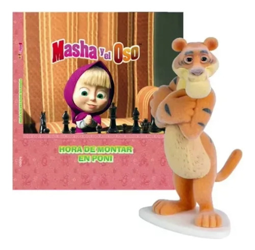 Coleccion Masha Y El Oso - Libro + Muñeco - Variantes | Hora De Montar En Poni