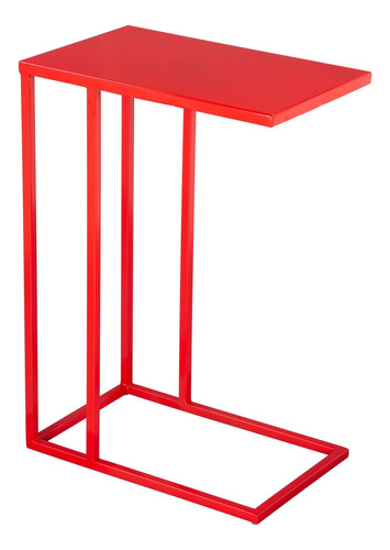 Mesa Lateral Atom Rojo Këssa Muebles