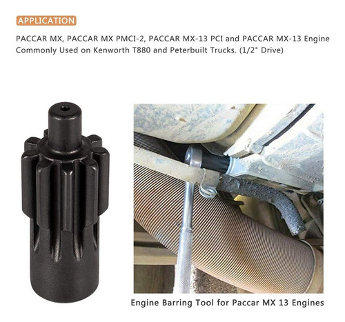 Herramienta De Barring Motor Mx 13 Motores For Paccar Kenwo