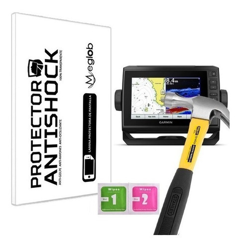 Protector De Pantalla Antishock Garmin Echomap Plus 75sv