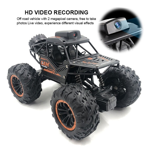 Carro Rc Control Remoto 4x4 Con Camara Wifi Recargable Usb