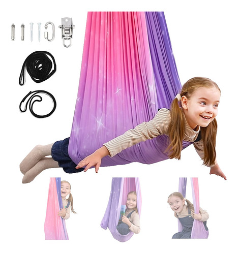 Sensory Swing Indoor Outdoor Niños, Terapia De Swing N...