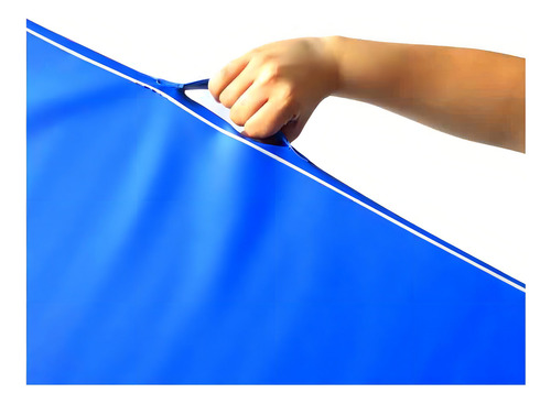 Colchoneta Deportiva Tela Lona Oxford 100x50x5cm /ejercicio Color Azul
