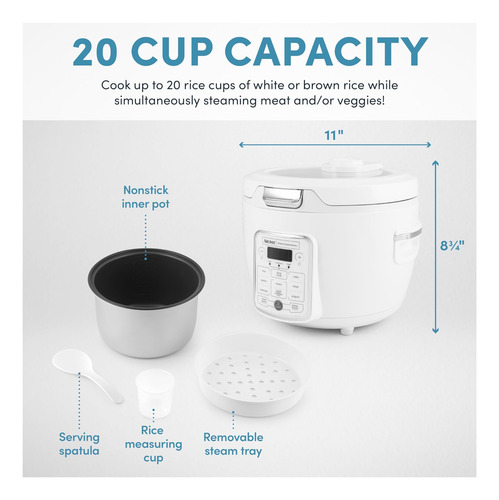 Aroma Housewares Professional 20 Tazas (cocidas) 4 Cuartos