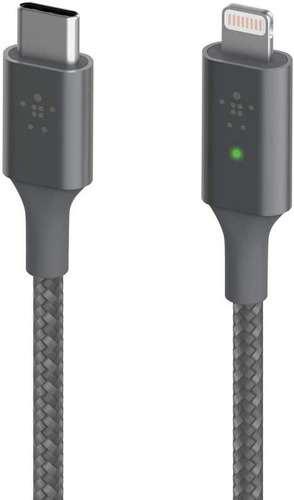 Belkin Smart Led Cable De Carga Usb-a A Lightning 4 Pies/3..