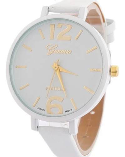 Relojes De Colores  Geneva De Pulso Minimalista Elegante