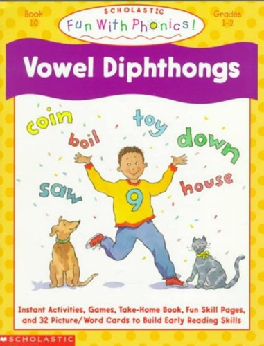 Vowel diphthongs - Book 10, de Scholastic. Editora Distribuidores Associados De Livros S.A., capa mole em inglês, 1997