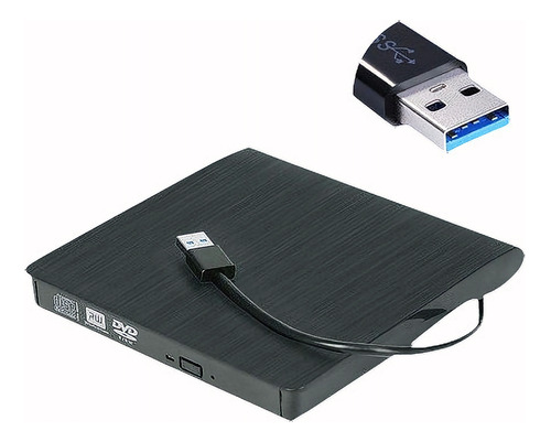 Slim Externo Usb 3.0 Dvd Rw Cd Writer Unidad Burner Reader P