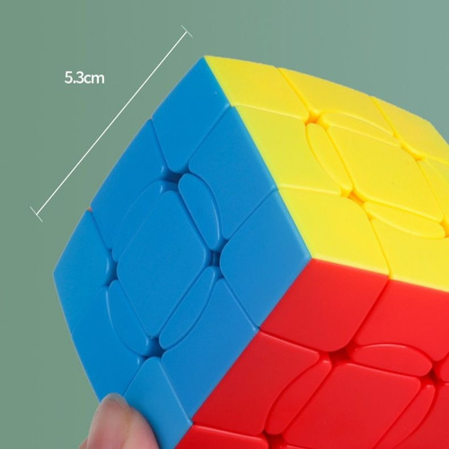 Z Cubo Mágico Circular 3x3 Shengshou Super Crazy Sin