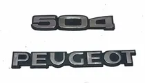 Comprar Kit Insignia Peugeot 504 Original Cromada Nuevas!!!