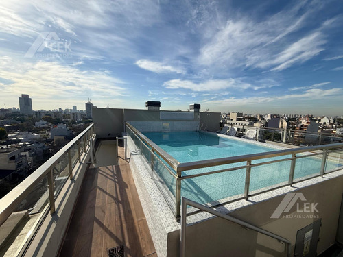Dpto 2 Amb Con Cochera Apto Credito Terraza De 36,50 Mts2 Piscina Sum