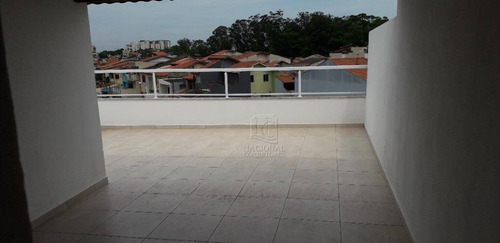 Cobertura Com 2 Dormitórios À Venda, 88 M² Por R$ 340.000,00 - Jardim Las Vegas - Santo André/sp - Co4407