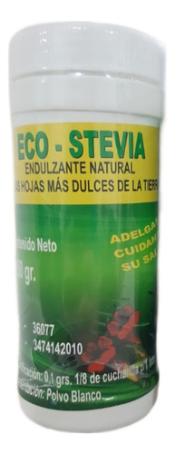 Eco Stevia En Polvo Grande (150 A 200 Gr Aprox)