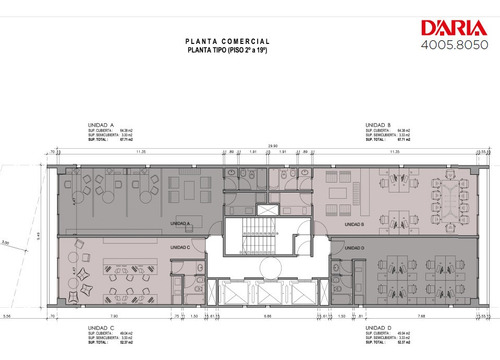 Imagen 21 de 30 de Palmera Bureau - Oficina - 56m2 En Puerto De Olivos