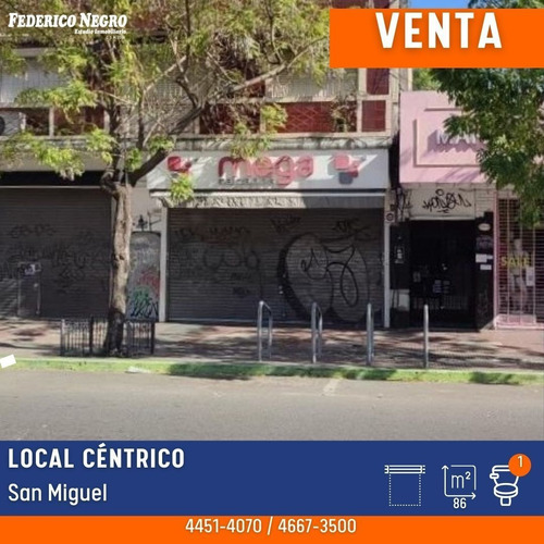 Imagen 1 de 5 de Local En Venta En San Miguel