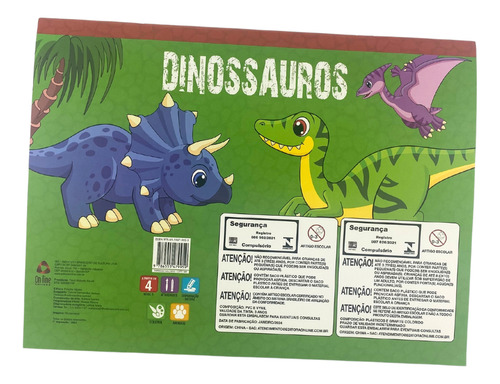 Maleta Divertida Dinossauros de On Line Editora Possui Vol Na Editorial On Line Editora Capa Mole Edição 1 em Português