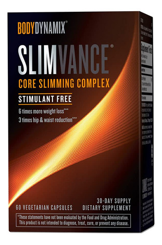 Bodydynamix Slimvance Core Slimming Complex Suplementos |