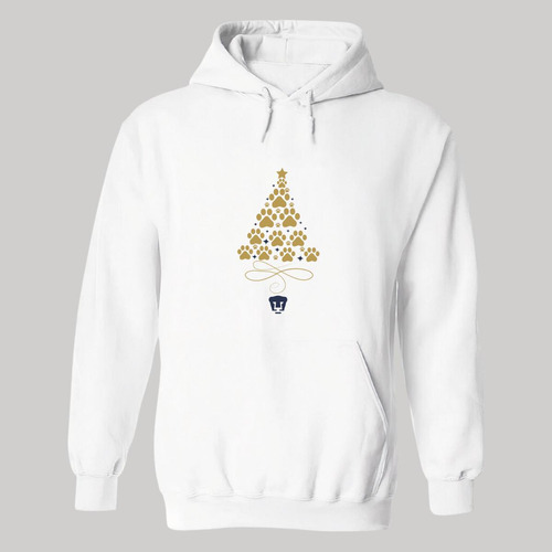 Sudadera Pumas Unam Deportiva Hombre Árbol Navidad