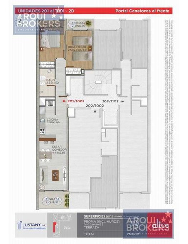 Imagen 2 de 6 de Apartamento 1 Dormitorio Con Garaje En Venta En Cordón
