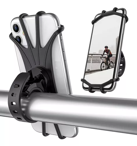 Vive Soporte universal para teléfono celular para bicicleta, automóvil,  motocicleta, bicicleta, accesorios portátiles de silicona para Samsung