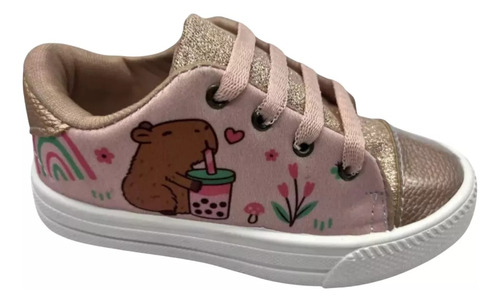 Zapatilla Urbana De Nena Carpincho Capy (gusti 1988)