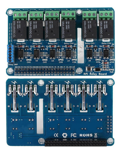 Placa De Expansión De 6 Canales 5a Rpi Para Raspberry
